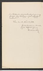 k.k. naturhistorisches Hofmuseum, Intendanzakten 1885-1896 (Hauer), Aktenzahl Z.701/1889, Seite 2